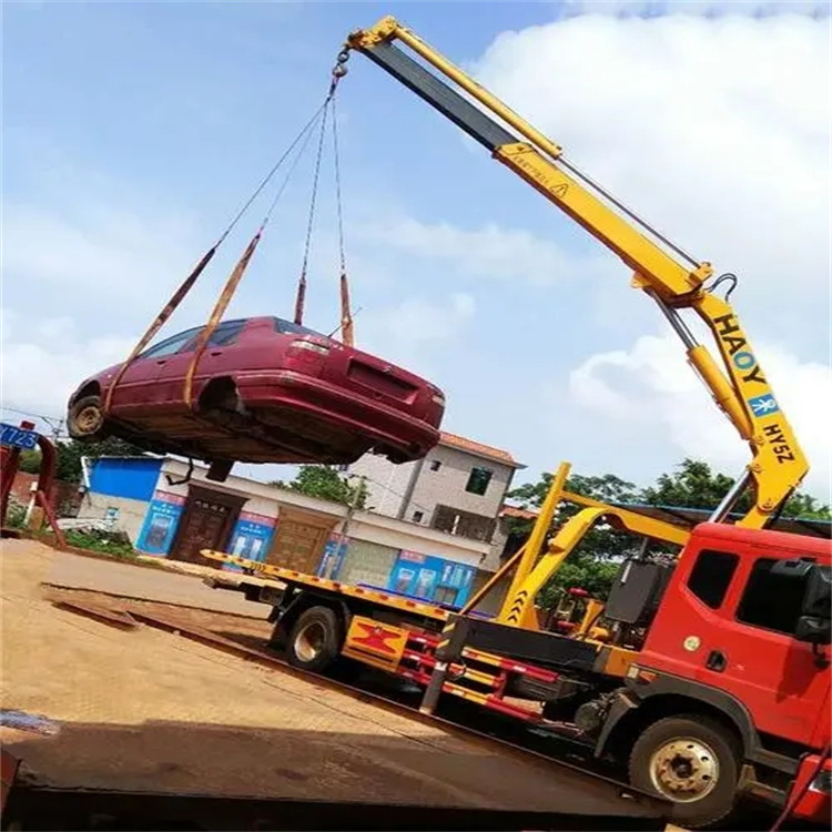 吉安吉州吊车救援小汽车怎么吊