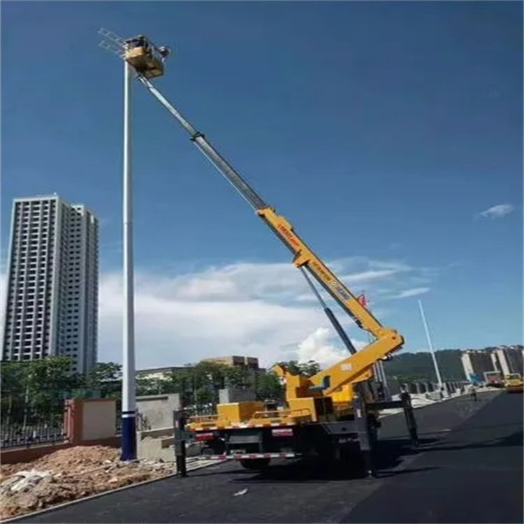 吉安吉州维修路灯的曲臂升降车出租